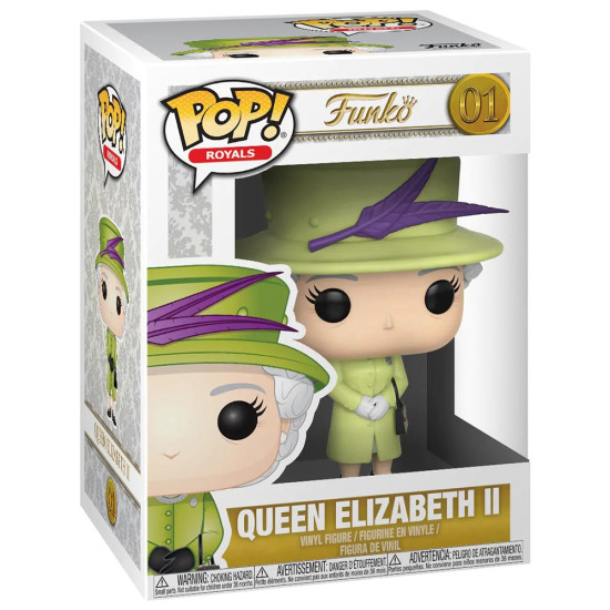 Funko Pop! Queen Elizabeth II (Green Suit) (Royal Family) Funko Pop! Queen Elizabeth II (Green Suit) (Royal Family)